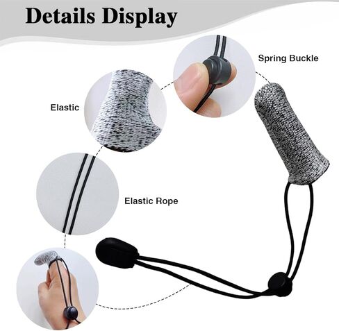 قفازات صيد السمك غير قابلة للانزلاق ومقاومة للاهتراء مصنوعة يدويًا لصيد الأسماك احترافية بإصبع واحد، قفازات صيد مضادة للعض، مقاومة للتحكم في قفازات خارجية أصابع من القطع بواسطة خطافات الأسلاك in Kuwait