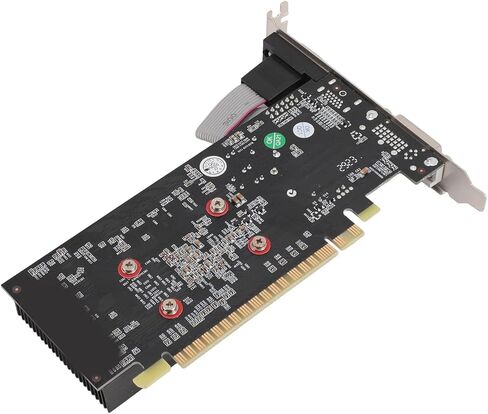 VBESTLIFE GT730 4GB Graphics Card, GDDR3 128Bit GPU, 650/1667MHz PCIE 2.0 16X Gaming Video Card, Desktop Computer Graphics Card Support for DirectX 11 in Saudi Arabia