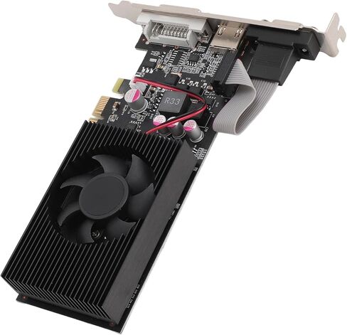 VBESTLIFE GT730 4GB Graphics Card, GDDR3 128Bit GPU, 650/1667MHz PCIE 2.0 16X Gaming Video Card, Desktop Computer Graphics Card Support for DirectX 11 in Saudi Arabia
