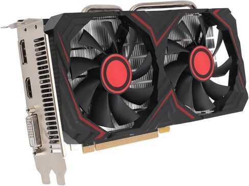 VBESTLIFE 8GB Graphics Card, GDDR5 256Bit GPU, 1380/7000MHz PCIE 2.0 16X Gaming Video Card, Desktop Computer Graphics Card Support for DirectX 11 in Saudi Arabia