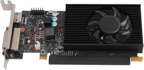 بطاقة رسومات VBESTLIFE GT730 سعة 4 جيجابايت، وحدة معالجة الرسومات DDR3 64 بت، 902/1800 ميجاهرتز، بطاقة فيديو ألعاب الكمبيوتر المكتبي PCIE 2.0 16X، تدعم DirectX 12 in Saudi Arabia