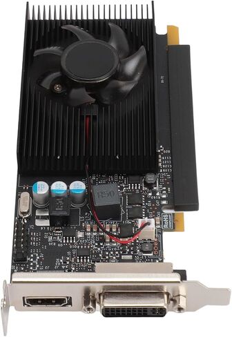 بطاقة رسومات VBESTLIFE GT730 سعة 4 جيجابايت، وحدة معالجة الرسومات DDR3 64 بت، 902/1800 ميجاهرتز، بطاقة فيديو ألعاب الكمبيوتر المكتبي PCIE 2.0 16X، تدعم DirectX 12 in Saudi Arabia