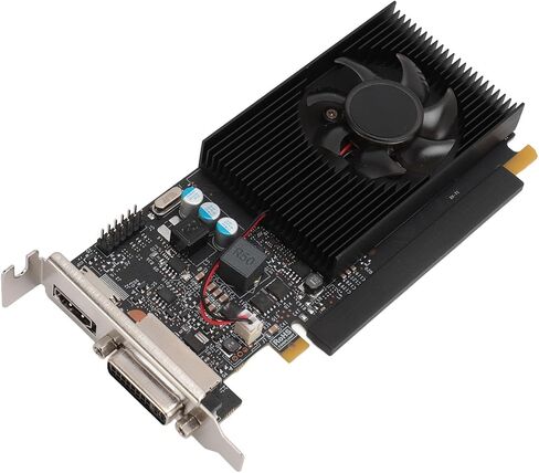 بطاقة رسومات VBESTLIFE GT730 سعة 4 جيجابايت، وحدة معالجة الرسومات DDR3 64 بت، 902/1800 ميجاهرتز، بطاقة فيديو ألعاب الكمبيوتر المكتبي PCIE 2.0 16X، تدعم DirectX 12 in Saudi Arabia