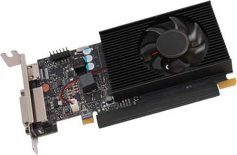 بطاقة رسومات VBESTLIFE GT730 سعة 4 جيجابايت، وحدة معالجة الرسومات DDR3 64 بت، 902/1800 ميجاهرتز، بطاقة فيديو ألعاب الكمبيوتر المكتبي PCIE 2.0 16X، تدعم DirectX 12 in Saudi Arabia