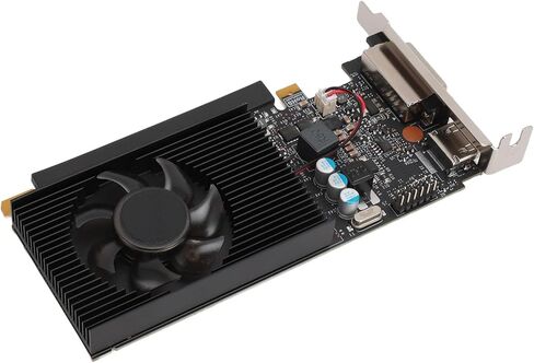 بطاقة رسومات VBESTLIFE GT730 سعة 4 جيجابايت، وحدة معالجة الرسومات DDR3 64 بت، 902/1800 ميجاهرتز، بطاقة فيديو ألعاب الكمبيوتر المكتبي PCIE 2.0 16X، تدعم DirectX 12 in Saudi Arabia