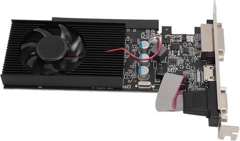 VBESTLIFE 2GB Graphics Card, GDDR3 64Bit GPU, 810/1000MHz PCIE 2.0 16X Gaming Video Card, Desktop Computer Graphics Card Support for DirectX 12 in Saudi Arabia
