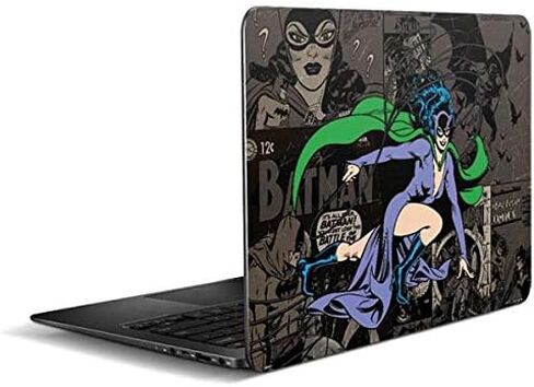 Skinit Decal Laptop Skin Compatible with Zenbook UX305FA 13.3in - Officially Licensed Warner Bros Catwoman Mixed Media Design in Kuwait