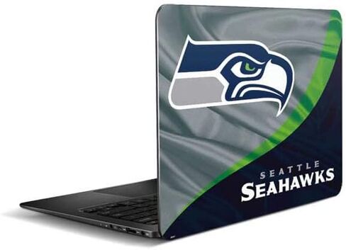 غلاف كمبيوتر محمول من Skinit متوافق مع Zenbook UX305FA مقاس 13.3 بوصة - تصميم مرخص رسميًا من NFL Seattle Seahawks in Kuwait