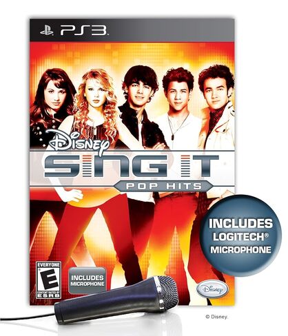 Disney Sing It: Pop Hits Bundle - Playstation 3 (Bundle with Microphone) (Renewed) in Saudi Arabia