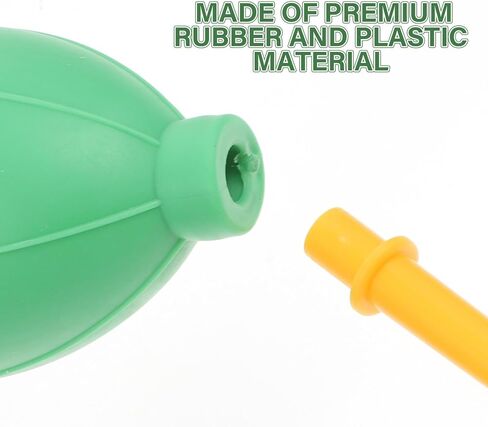 8Pcs Gardening Air Blower Rubber Dust Blowers with Pin-Valve Nozzle for Camera Lens Cleaning Soft Tip Dust Blaster Tools for Home and Outdoor Use Random Color in Saudi Arabia