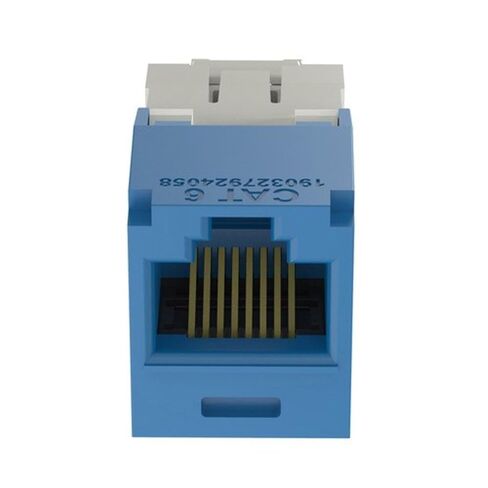Panduit CJ688TGBU-C - Modular Insert - RJ-45 - Blue (Pack of 100) in Saudi Arabia