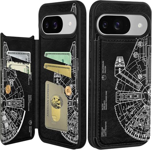 Shorogyt لجوجل بيكسل 8 حافظة محفظة مع حامل بطاقة - مصمم بنمط وردي مسنده مشبك مغناطيسي خلفي فليب فوليو حافظات هاتف جلدية للنساء والرجال والفتيات لجوجل بيكسل 8 in Kuwait