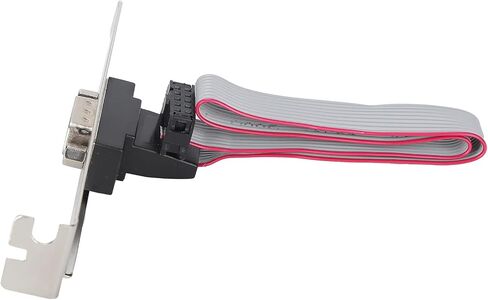 Qiilu 9‑Pin Serial Port Header Adapter with Stable Compatibility for Adding A 9‑Pin COM Port - DB9 Bracket Solutions in Saudi Arabia