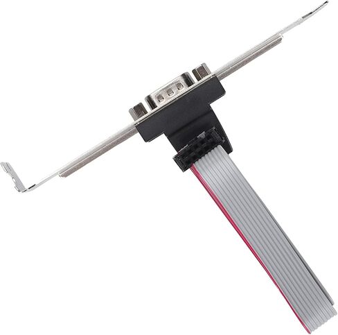 Qiilu 9‑Pin Serial Port Header Adapter with Stable Compatibility for Adding A 9‑Pin COM Port - DB9 Bracket Solutions in Saudi Arabia