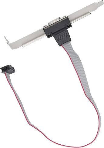 Qiilu 9‑Pin Serial Port Header Adapter with Stable Compatibility for Adding A 9‑Pin COM Port - DB9 Bracket Solutions in Saudi Arabia