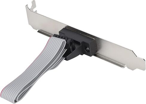 Qiilu 9‑Pin Serial Port Header Adapter with Stable Compatibility for Adding A 9‑Pin COM Port - DB9 Bracket Solutions in Saudi Arabia