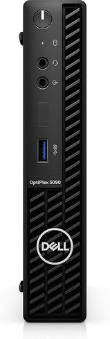 Dell Optiplex 3090 Micro Desktop | Core i5-10500T - 1TB SSD + 1TB HDD Hard Drive - 64GB RAM | 6 cores @ 3.8 GHz Win 11 Pro Black (Renewed) in Saudi Arabia