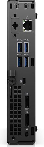 Dell Optiplex 3090 Micro Desktop | Core i5-10500T - 1TB SSD + 1TB HDD Hard Drive - 64GB RAM | 6 cores @ 3.8 GHz Win 11 Pro Black (Renewed) in Saudi Arabia