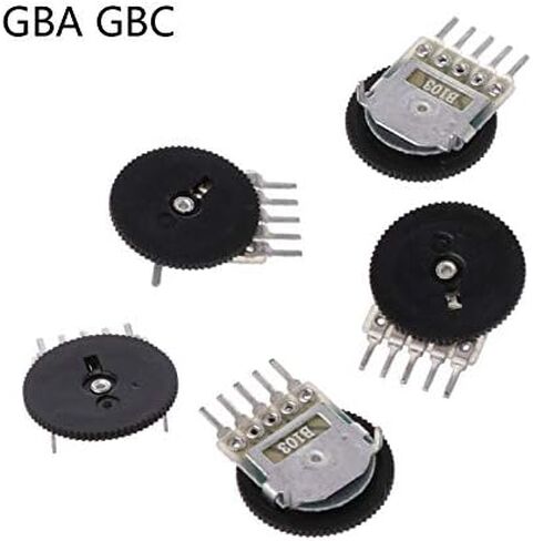 5Pcs Volume Switch Button for Game Boy GB GBA GBC Motherboard Potentiometer Replacement for Gameboy Advance Color DMG-01 (for GBA GBC) in Saudi Arabia