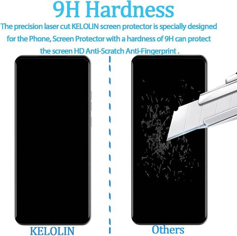 [2 Pack] Full Coverage Tempered Glass Screen Protector for Motorola Edge 40 Neo, [3D Curved] [HD Anti-Scratch ] [No-Bubble ] Screen Protector for Motorola Edge 40 Neo in Saudi Arabia