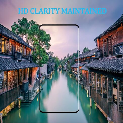 [2 Pack] Full Coverage Tempered Glass Screen Protector for Motorola Edge 40 Neo, [3D Curved] [HD Anti-Scratch ] [No-Bubble ] Screen Protector for Motorola Edge 40 Neo in Saudi Arabia