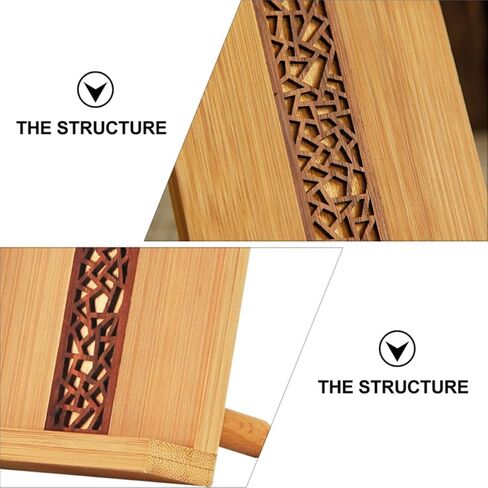 Zerodeko Wooden Phone Stand and Tablet Holder, Multifunctional Desktop Cellphone Support for Home Office, Universal Compatible Mobile Phone Rack with Vintage Style in Saudi Arabia