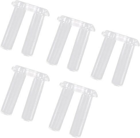 Rimless Eyeglasses Buckle Plastic Plug, Eyeglasses Repairing Accessories, 200pcs Pack, Plastic Material, Exquisite Workmanship, Lens Scratch Protection, for Eyeglasses Repair in Saudi Arabia