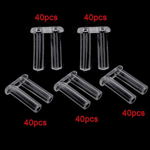 Rimless Eyeglasses Buckle Plastic Plug, Eyeglasses Repairing Accessories, 200pcs Pack, Plastic Material, Exquisite Workmanship, Lens Scratch Protection, for Eyeglasses Repair in Saudi Arabia
