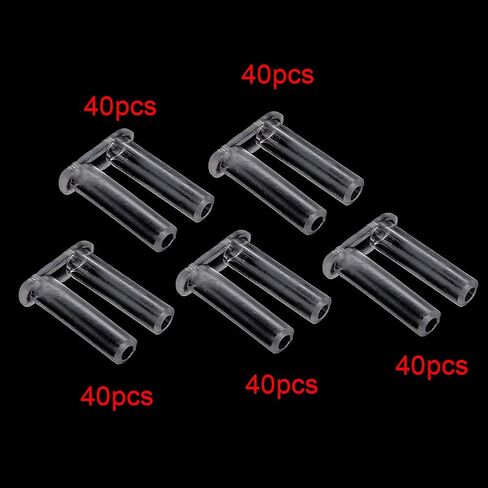 Rimless Eyeglasses Buckle Plastic Plug, Eyeglasses Repairing Accessories, 200pcs Pack, Plastic Material, Exquisite Workmanship, Lens Scratch Protection, for Eyeglasses Repair in Saudi Arabia