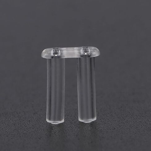 Rimless Eyeglasses Buckle Plastic Plug, Eyeglasses Repairing Accessories, 200pcs Pack, Plastic Material, Exquisite Workmanship, Lens Scratch Protection, for Eyeglasses Repair in Saudi Arabia
