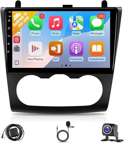 Leadfan Car Stereo for Nissan Altima 2008 2009 2010 2011 2012 Wireless CarPlay Android Auto, 9" IPS Touch Screen Car Radio for Altima Bluetooth FM WiFi GPS Navigation Backup Camera Mic in Saudi Arabia