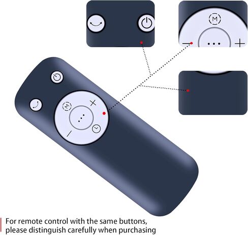 Replacement Remote Control for PELONIS Space Heater PHF15RSAPH30 PHF15RSAPH23 PSH17CD2ABB PSHC30DW6ABB ，for Tower Fan FZ10-25AR AMS150F-MD PFT42A5BGB in Saudi Arabia