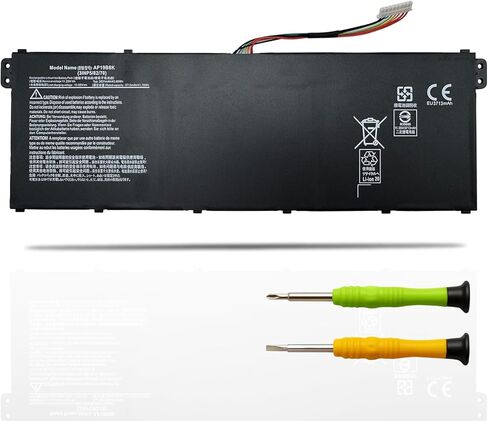 AP19B8K استبدال بطارية الكمبيوتر المحمول HP 3 A314-35 A315-56 A315-57 A315-58 A315-59 A317-52 A317-53 Swift 3 SF314-42 SF314-57 TravelMate P2 TMP214-51 Extensa 15 EX215-54 Series Series 11.25V 43.08 واط ساعي in Saudi Arabia