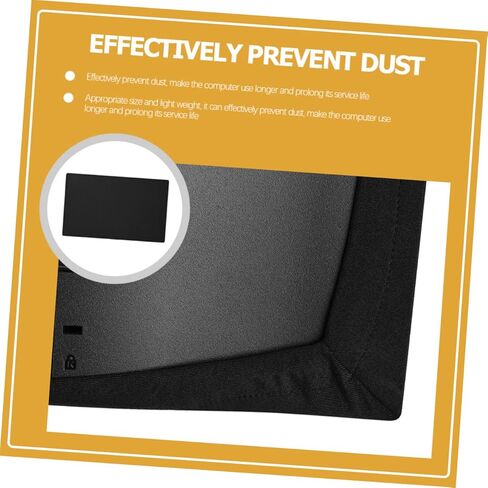 Uonlytech Stretchy Computer Monitor Cover Dustproof Screen Protector for Displays Soft Thin Cotton Material Easy to Use Protective Sleeve for Desktop Monitors in Saudi Arabia