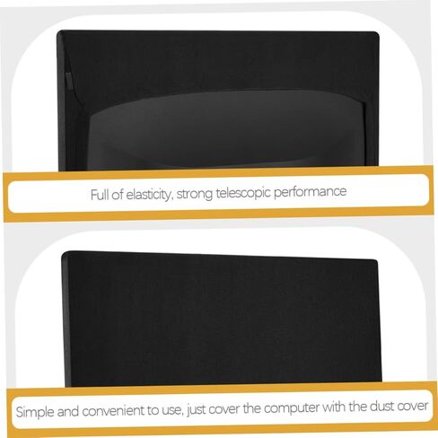 POPETPOP Elastic Cotton Computer Screen Cover Dustproof Monitor Protector for Displays Stretchable Soft Fabric Sleeve to Prevent Scratches and Extend Device Lifespan Easy to Use and Durable in Saudi Arabia