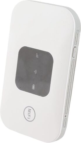 Dioche Portable WiFi High Speed 4G Mobile WiFi Hotspot Router for Travel Business Car Users White ABS MF8002 in Saudi Arabia