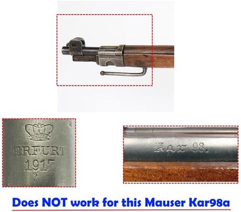 BadAce بدون مثقاب Picatinny Rail منخفض المستوى كامل الطول لنطاق Mauser K98k Gen 3 in Saudi Arabia