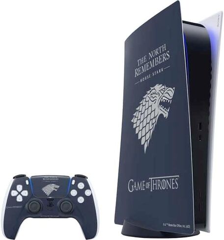 Skinit Decal Gaming Skin Compatible with PS5 Digital Edition Bundle - Officially Licensed Game of Thrones: Westeros Map Design in Saudi Arabia
