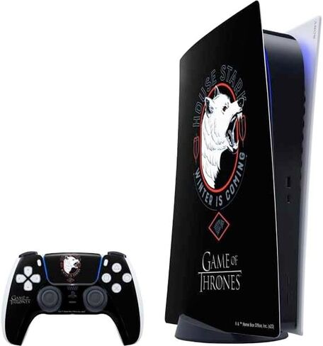Skinit Decal Gaming Skin Compatible with PS5 Digital Edition Bundle - Officially Licensed Game of Thrones: Westeros Map Design in Saudi Arabia