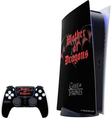 Skinit Decal Gaming Skin Compatible with PS5 Digital Edition Bundle - Officially Licensed Game of Thrones: Westeros Map Design in Saudi Arabia
