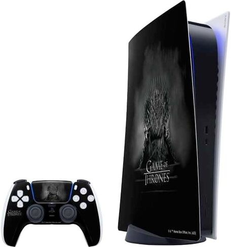 Skinit Decal Gaming Skin Compatible with PS5 Digital Edition Bundle - Officially Licensed Game of Thrones: Westeros Map Design in Saudi Arabia