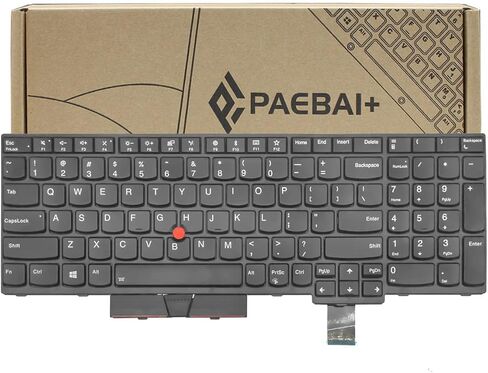 لوحة مفاتيح بديلة للكمبيوتر المحمول Lenovo ThinkPad T570 T580 P51S P52S، مع إضاءة خلفية لمؤشر الإطار بتخطيط أمريكي in Kuwait