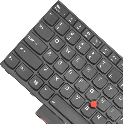 لوحة مفاتيح بديلة للكمبيوتر المحمول Lenovo ThinkPad T570 T580 P51S P52S، مع إضاءة خلفية لمؤشر الإطار بتخطيط أمريكي in Kuwait