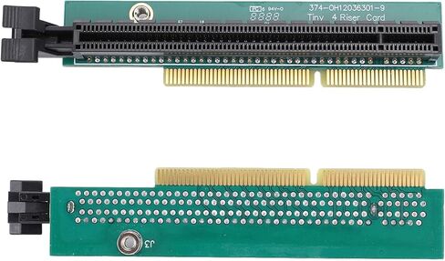 محول بطاقة الرسومات EBTOOLS PCI E، لوحة رفع PCI E 16X لـ Tiny 4 Think Centre M720Q M910Q M910X P320، مع سلك طاقة لـ P1000 P620 P600 (مع لوحة خلفية) in Kuwait