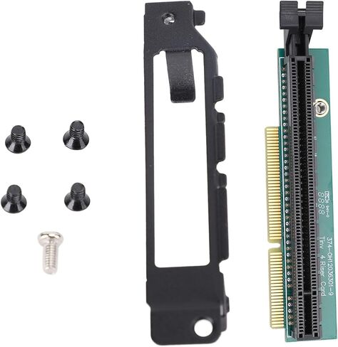 EBTOOLS PCI E Graphic Card Adapter, PCI E 16X Riser Board for Tiny 4 ThinkCentre M720Q M910Q M910X P320, with Power Cord for P1000 P620 P600 (with Back Plate) in Saudi Arabia