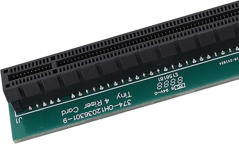 EBTOOLS PCI E Graphic Card Adapter, PCI E 16X Riser Board for Tiny 4 ThinkCentre M720Q M910Q M910X P320, with Power Cord for P1000 P620 P600 (with Back Plate) in Saudi Arabia