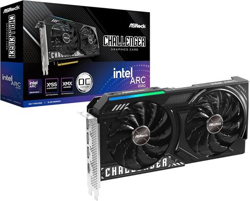 حزمة مبرد ASRock Intel Arc B580 Challenger 12GB OC & PRO 240 ARGB AIO | مجموعة ألعاب رائعة وجاهزة للمزامنة in Saudi Arabia
