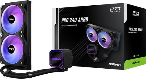 حزمة مبرد ASRock Intel Arc B580 Challenger 12GB OC & PRO 240 ARGB AIO | مجموعة ألعاب رائعة وجاهزة للمزامنة in Saudi Arabia