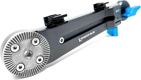 ذراع تمديد KONDOR BLUE Rosette قابل للتعديل طول ARRI Rosette كتف كاميرا مقبض موسع RED URSA C500 F5 Alexa BMPCC 4K 6K (ذراع تمديد | يسار) in Saudi Arabia