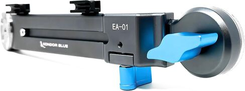 ذراع تمديد KONDOR BLUE Rosette قابل للتعديل طول ARRI Rosette كتف كاميرا مقبض موسع RED URSA C500 F5 Alexa BMPCC 4K 6K (ذراع تمديد | يسار) in Saudi Arabia